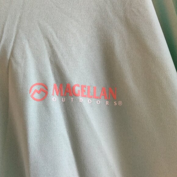 Magellan Outdoor Women's Plus Caddo Lake Logo Long Sleeve Size 3X - Picture 6 of 9